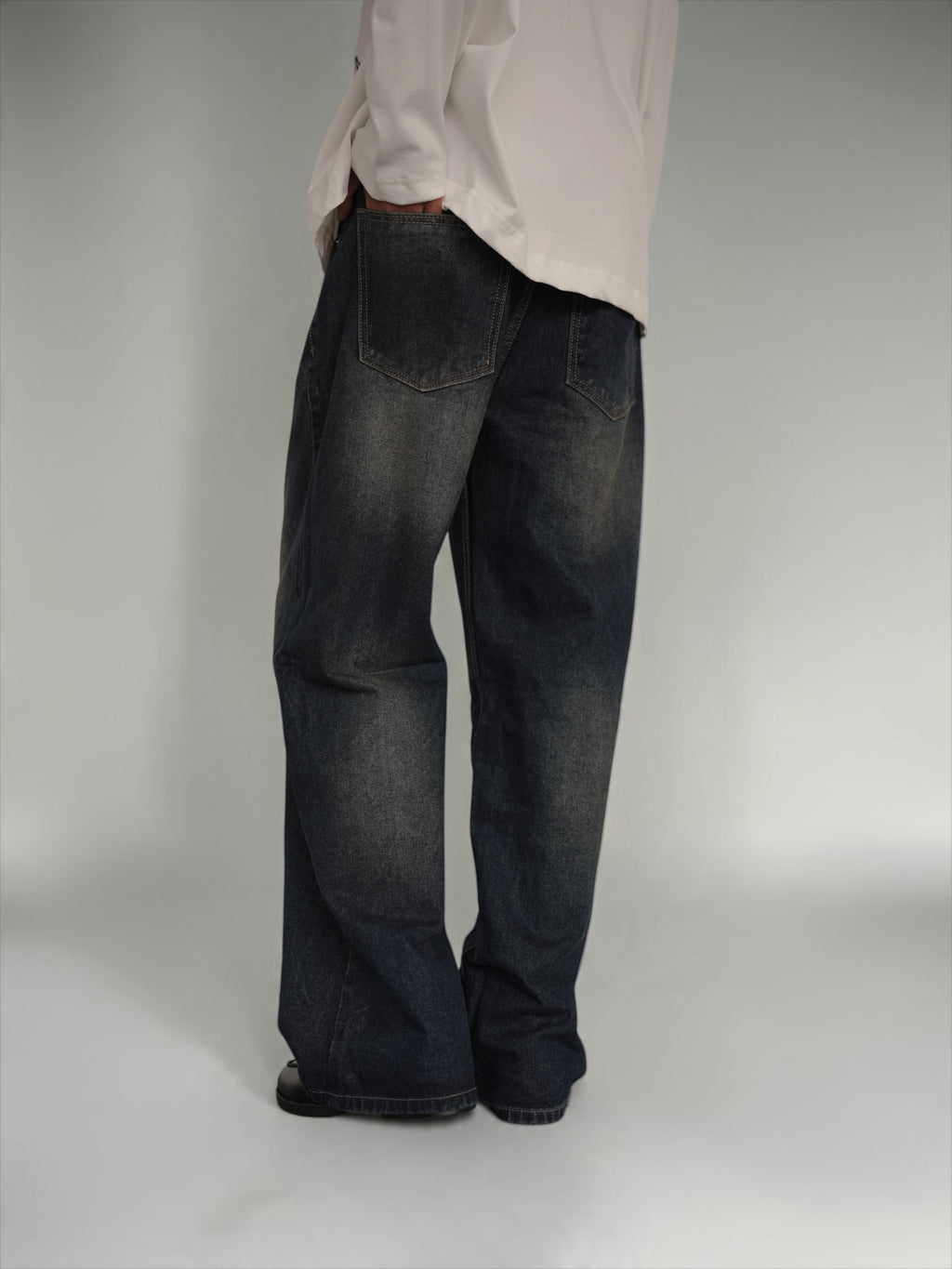 Vintage Blue Wide Leg - Drop A2