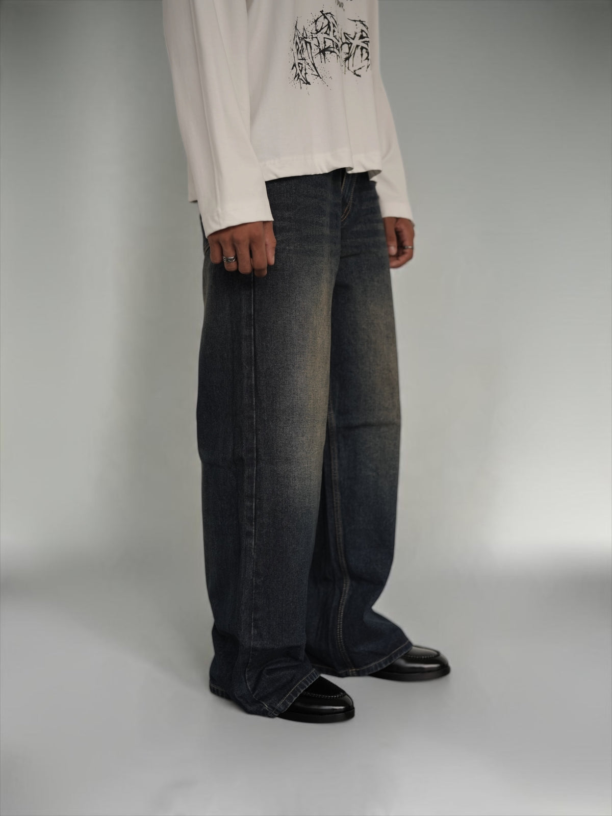 Vintage Blue Wide Leg - Drop A2