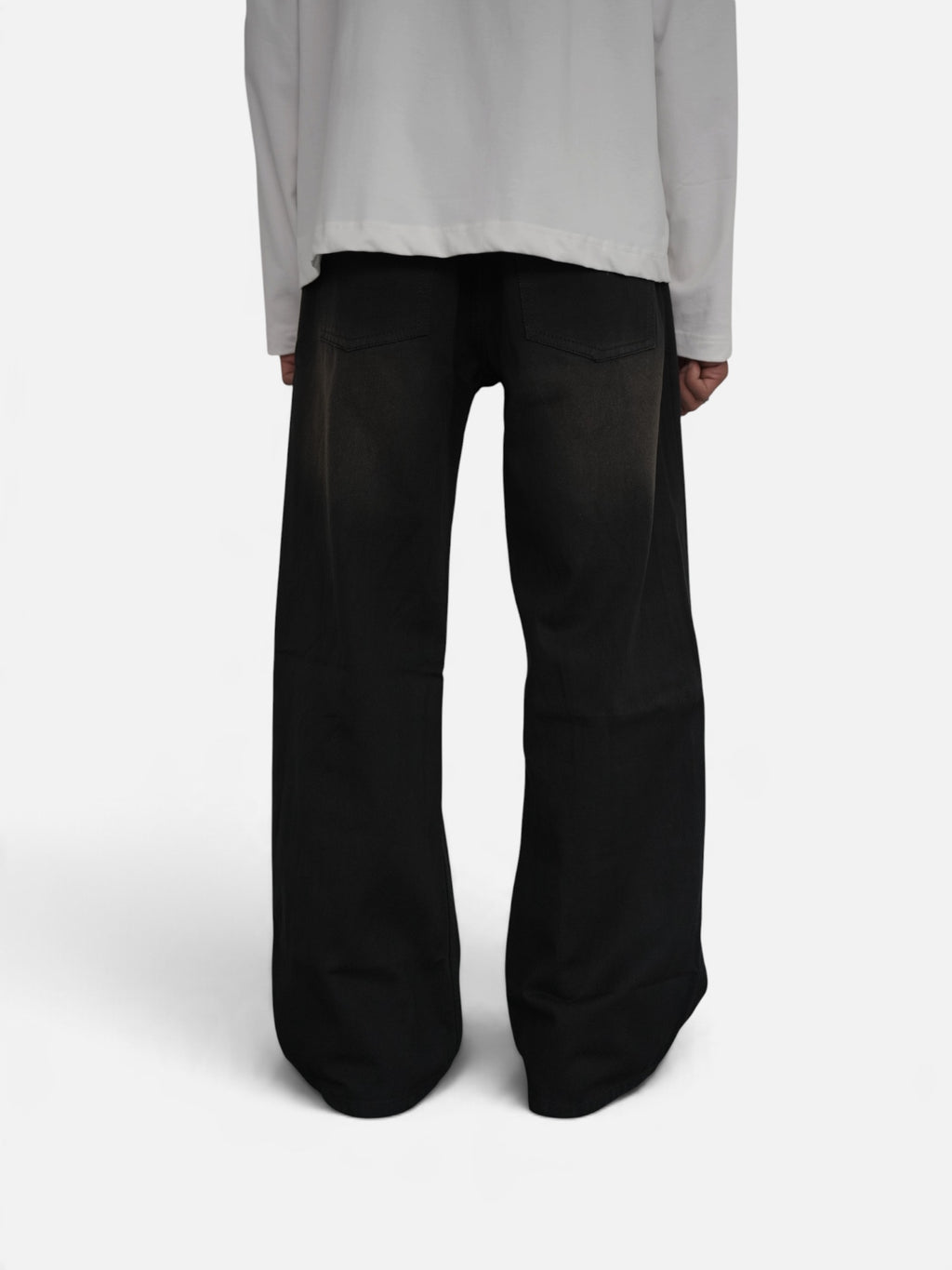 Obsidian Black Wide Leg Drop-A12