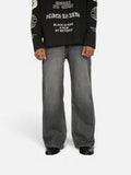 Grey Vintage Noir Denim Drop-A9