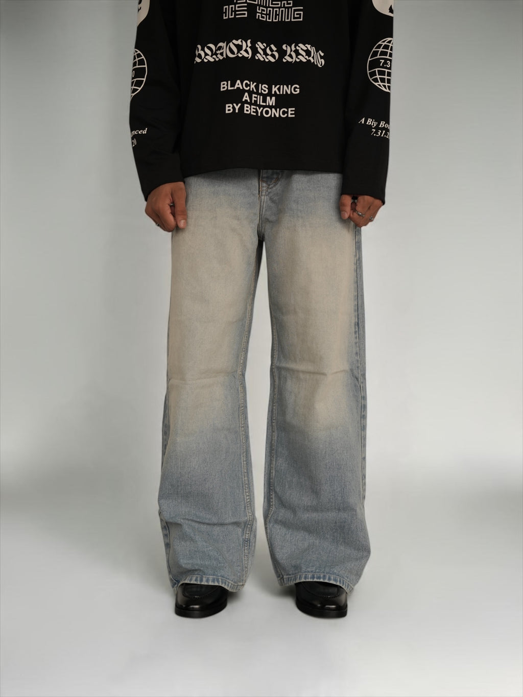 Noir Signature Wide Leg Drop-A1