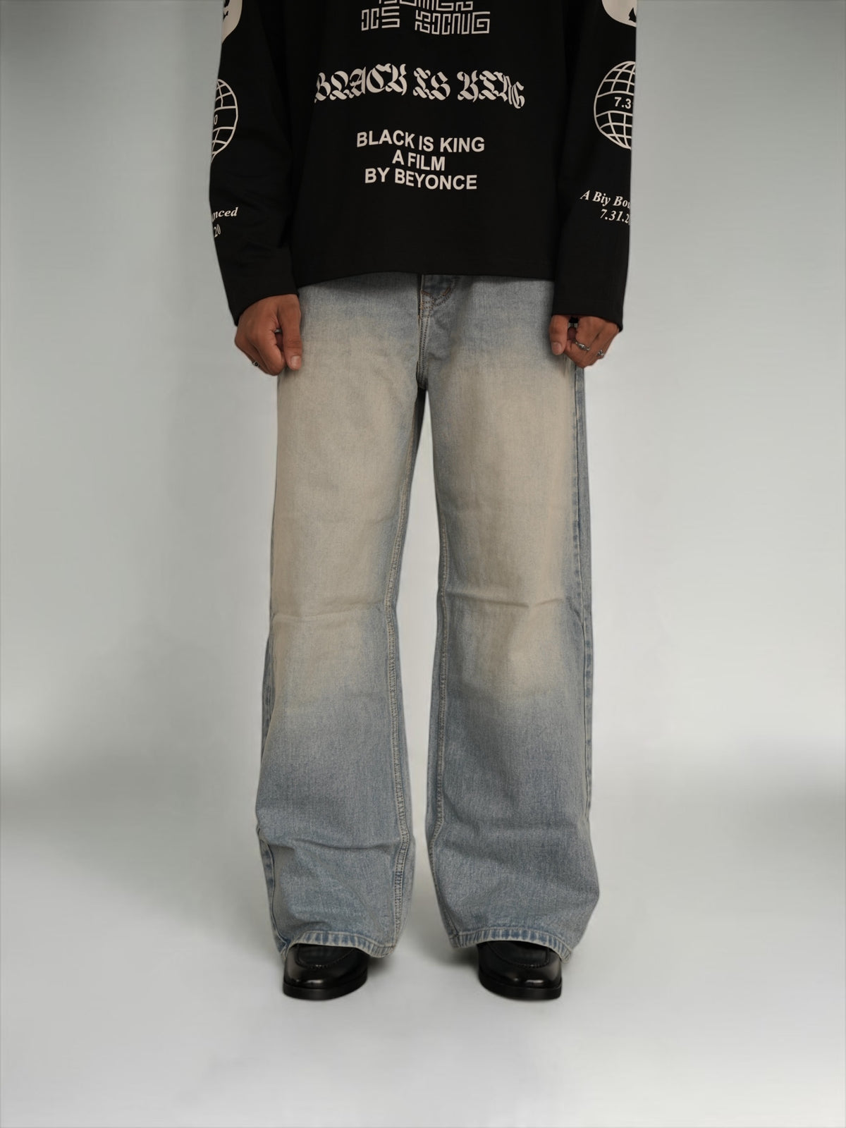 Noir Signature Wide Leg Drop-A1
