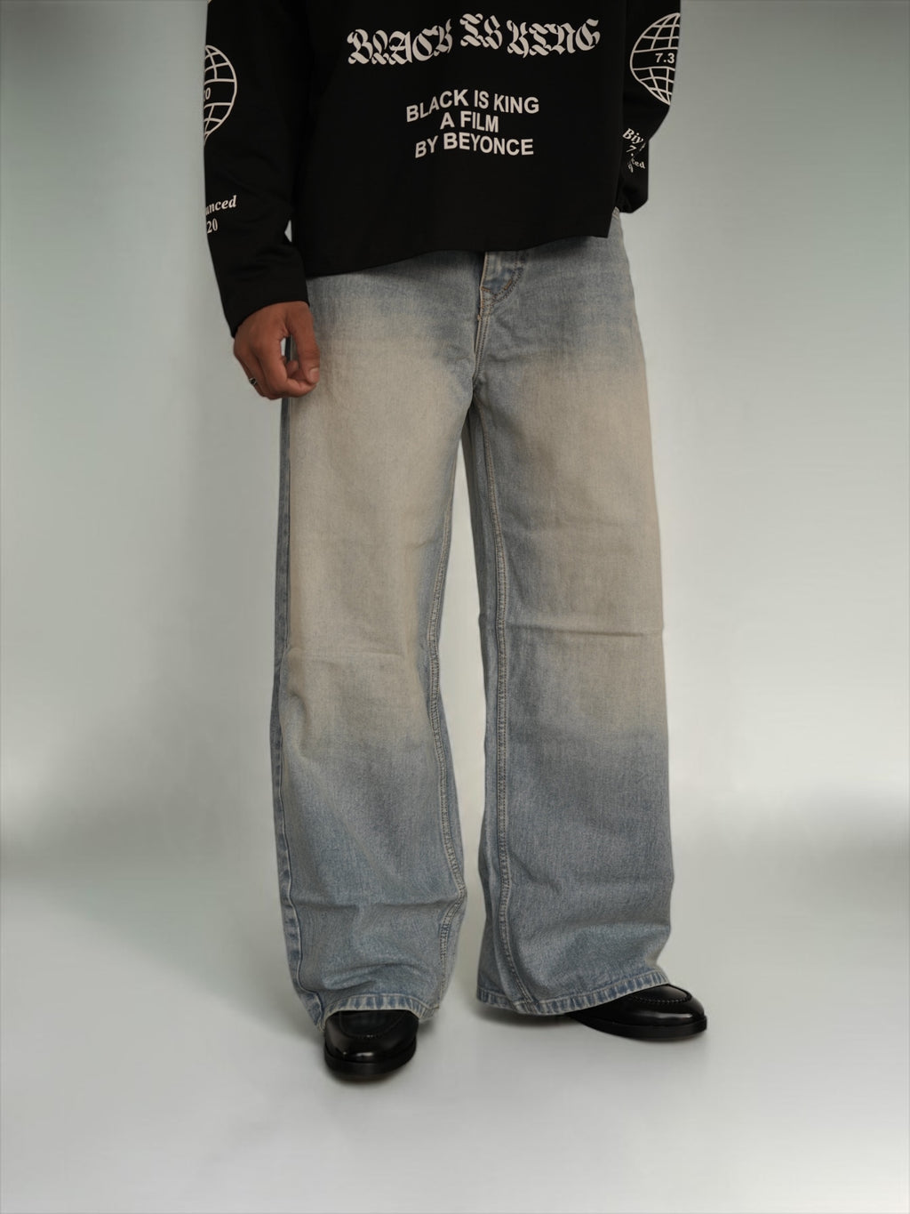 Noir Signature Wide Leg Drop-A1
